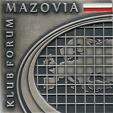 2016 MAZOVIA KLUB FORUM Agencja Wywiadu Średnica mm 60x60 Nakład szt.