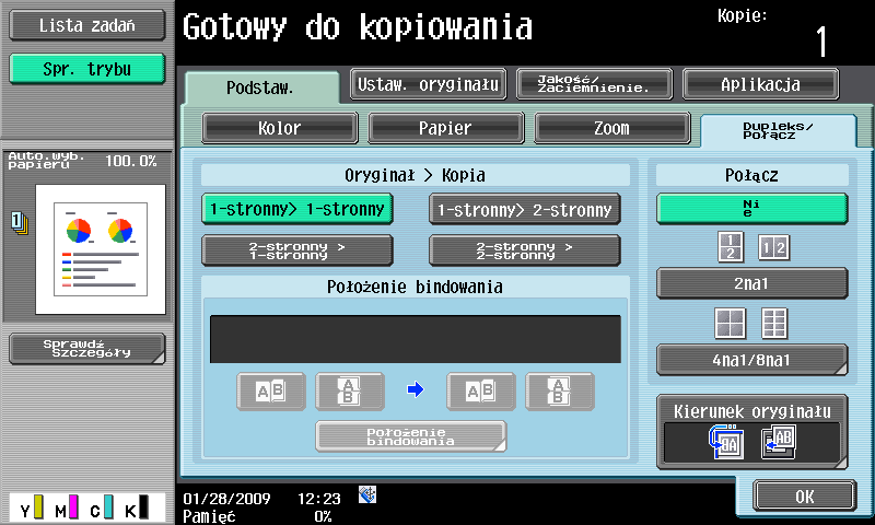 3 Ograniczenie zużycia papieru podczas kopiowania 3.