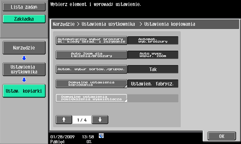 10.2 Ustawienia, które można określić 10 Ust.wyświetl.