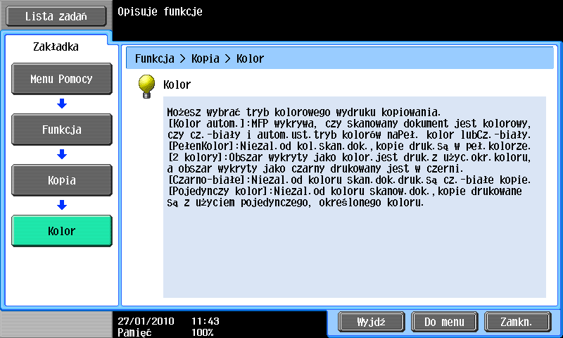 1 Funkcja naprowadzania 1.