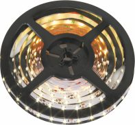 40. Taśma 300 LED typ 3528 w żelu, wodoodporna IP45 lub bez żelu IP45 8 mm 3 mm 8 mm m diody typu 3528 IP45: R-LFL3-8MM-300-( barwa światła) 24W LED 3528 ~1000(lm) : R-LDL3-8MM-300-( barwa światła)