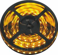 43. Taśma 150 LED RGB typ 5050 w żelu, wodoodporna IP45 10 mm 3 mm diody typu 5050 LED 5050 RGB ~1100(lm) 37,5W R-LFL3-10MM-150-RGB 44.