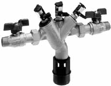 Izolatory przepływów zwrotnych Honeywell Systemy regulacyjne Izolatory przepływów zwrotnych typ BA295, BA295C, CA295 Honeywell BA295-1/2A Izolator przepływu zwrotnego BA295.