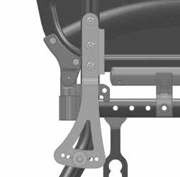 Ruota anteriore Ruota anteriore, adattatore e forcella (Fig. 6.0) È possibile che la carrozzina viri leggermente verso destra o sinistra o che sia presente una vibrazione nelle ruote anteriori.