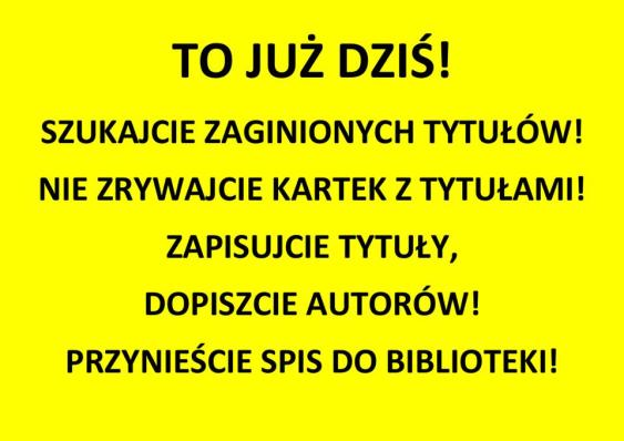 Bądźmy widoczni w szkole!
