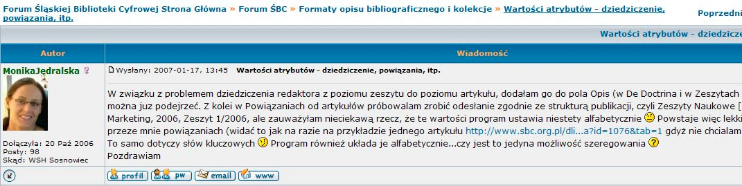 Forum ŚBC -