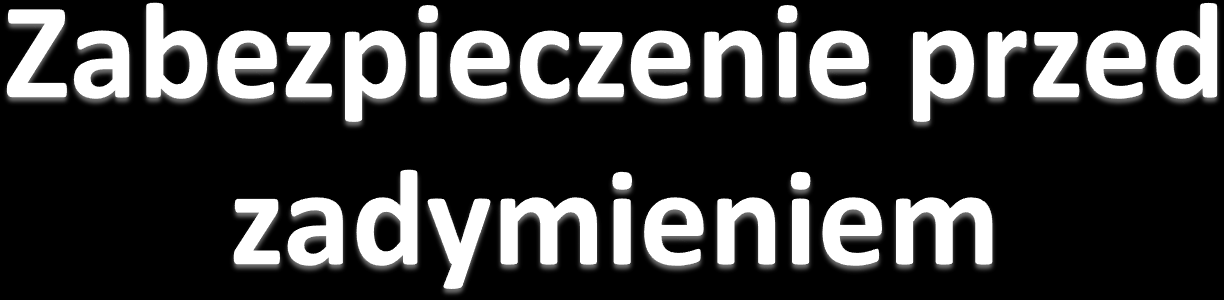 Zapobieganie zadymieniu wytworzenie różnicy ciśnień w chronionej przestrzeni w sposób niepozwalający na przedostanie się do tej przestrzeni dymu z obszaru objętego