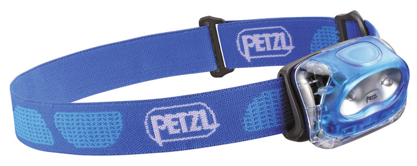 ACCESSORIES - PETZL E 91 PE TIKKINA 2 Czołówka z dwiema diodami LED i dwoma trybami oświetlenia (maksymalny i ekonomiczny), łatwy dostęp do baterii 2 LED headlamp and two lighting modes (maximum &