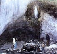 Matka Boza z Lourdes W 1858 roku, w cztery lata po ogłoszeniu przez Piusa IX dogmatu o Niepokalanym Poczęciu, Matka Boża zjawiła się ubogiej pasterce, św.