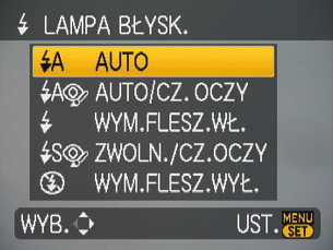 Zastosowania (Nagrywanie) W przypadku fotografowania niemowląt z użyciem lampy błyskowej należy stać w odległości co najmniej m.