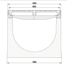 MAXI F1 400 E600 RUSZT ZELIWNY SZCZELINOWY ŻELIWNE ZABEZPIECZENIE KRAWĘDZI POWIERZCHNIA WLOTOWA 1225 cm 2 ochrona krawędzi ARTYKUŁ ryglowanie MAXI F1 profilowane ścianki czołowe KORYTKO PODSTAWOWE.