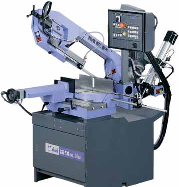 2.2. Przecinarki taśmowe serii SHARK 282 SHARK 282 CCS Przecinarka przemysłowa półautomatyczna 2950 x 27 x 0,9 mm Prędkość taśmy tnącej 36 / 72 m/min 3~ 1,5 / 1,8 kw Skok imadła mocującego 285 mm 440