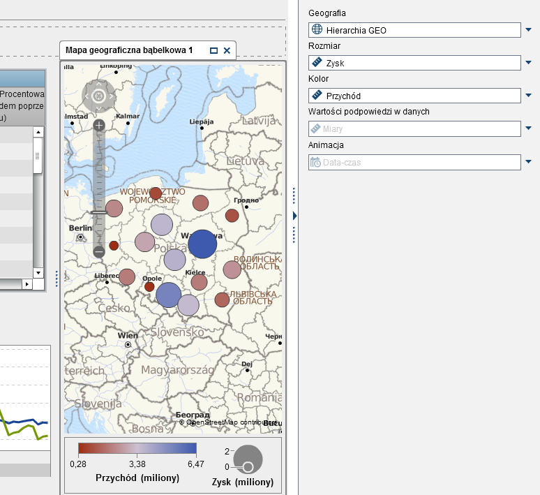 PRZYKŁAD PROJEKTU RAPORTU - MAPA