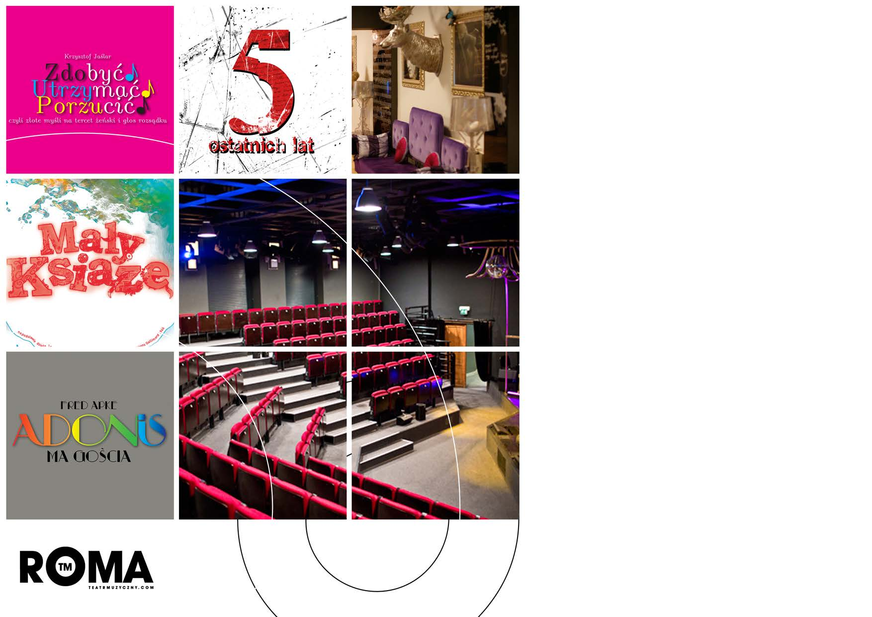 NOVA SCENA NOVA SCENA to kameralna odsłona Teatru Muzycznego ROMA.