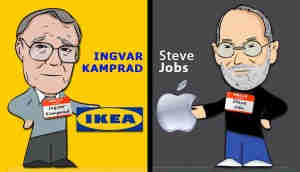 IKEA mistrz strategii hybrydowej Apple