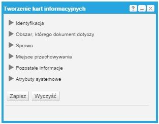 Rys. 8 Rejestr informacji o terenach na których stwierdzono przekroczenia standardów 3.