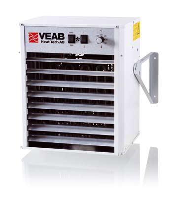 Termowentylatory elektryczne, ścienne to seria elektrycznych termowentylatorów o szerokim zakresie mocy przeznaczonych do stałego ogrzewania magazynów, obiektów przemysłowych, garaży, suszarni i in.