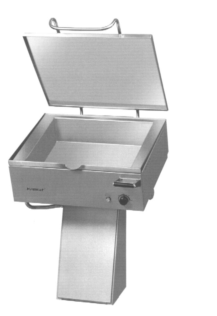 Dokumentacja Techniczno Ruchowa Patelnia Elektryczna 000.PE 025N 4 Patelnia elektryczna 000.PE-025N przeznaczona jest do wyposażania barów, restauracji itp. zakładów zbiorowego żywienia.