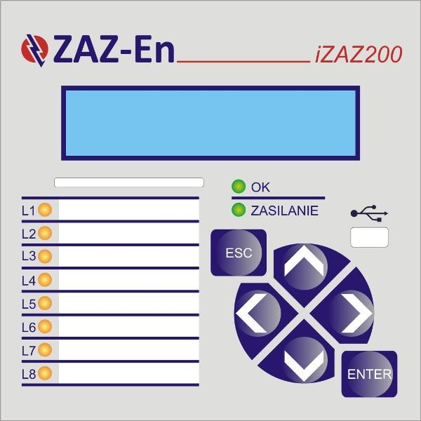 Instrukcja obsługi 30 / 40 izaz200 9. OBSŁUGA izaz200 9.1. Obsługa lokalna za pomocą panelu operatora.