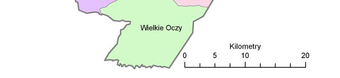 pokryte są piaszczystymi i wapiennymi osadami morza mioceńskiego poprzecinane rozległymi dolinami wysłanymi grubą warstwą piasków polodowcowych [5,7].