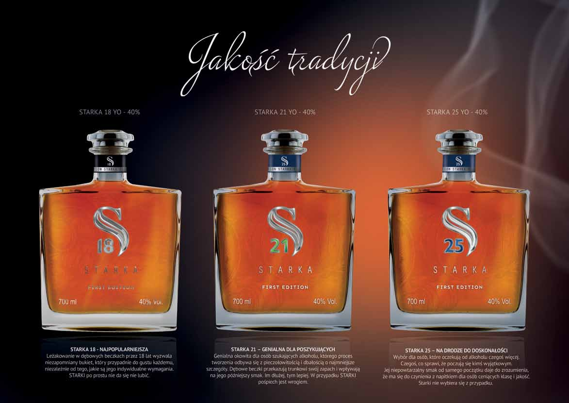starka 18 YO/40% 190 00 starka 21