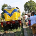 W niedzielne południe dworzec PKP w Przytocznej przypomniał sobie swoje lata świetności.