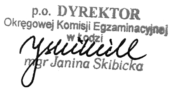 Dyrektorzy szkół i placówek prowadzących kształcenie zawodowe w województwie łódzkim i świętokrzyskim Szanowni Państwo, W roku szkolnym 2003/2004 po raz pierwszy odbyły się egzaminy potwierdzające