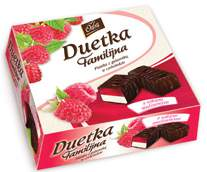 8. 7. 5. 7. 5. 6. 7. Tabliczka Happy Easter Chocomoco 100 g Duetka familijna malinowa lub pomarańczowa Odra 400 g 100 g - 2,00 Zestaw wielkanocny Wolność 70 g 100 g - 2,56 19 Zestaw czekoladowy Cosmo