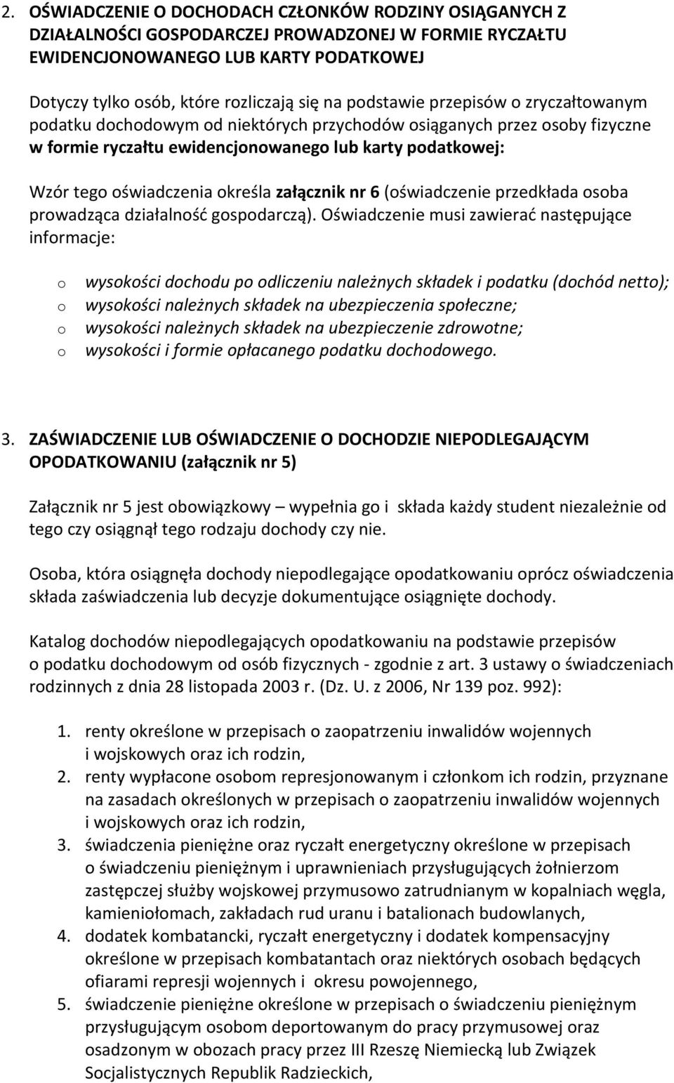 (świadczenie przedkłada sba prwadząca działalnść gspdarczą).