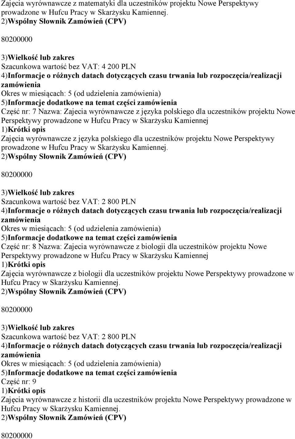 Nowe Perspektywy prowadzone w Hufcu Pracy w Skarżysku Kamiennej Zajęcia wyrównawcze z języka polskiego dla uczestników projektu Nowe Perspektywy prowadzone w Hufcu Pracy w Skarżysku Kamiennej.