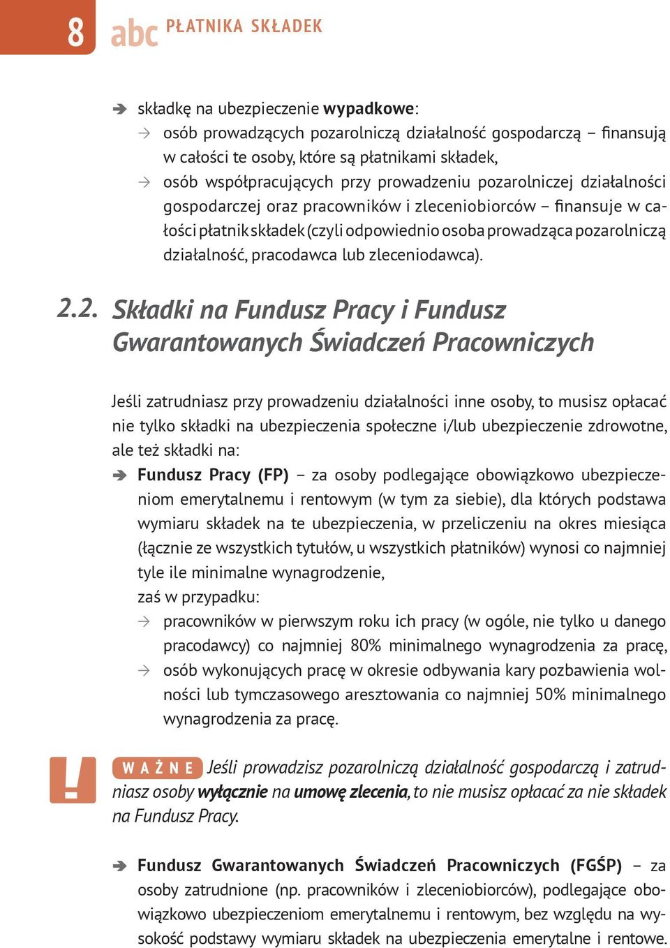pracodawca lub zleceniodawca). 2.