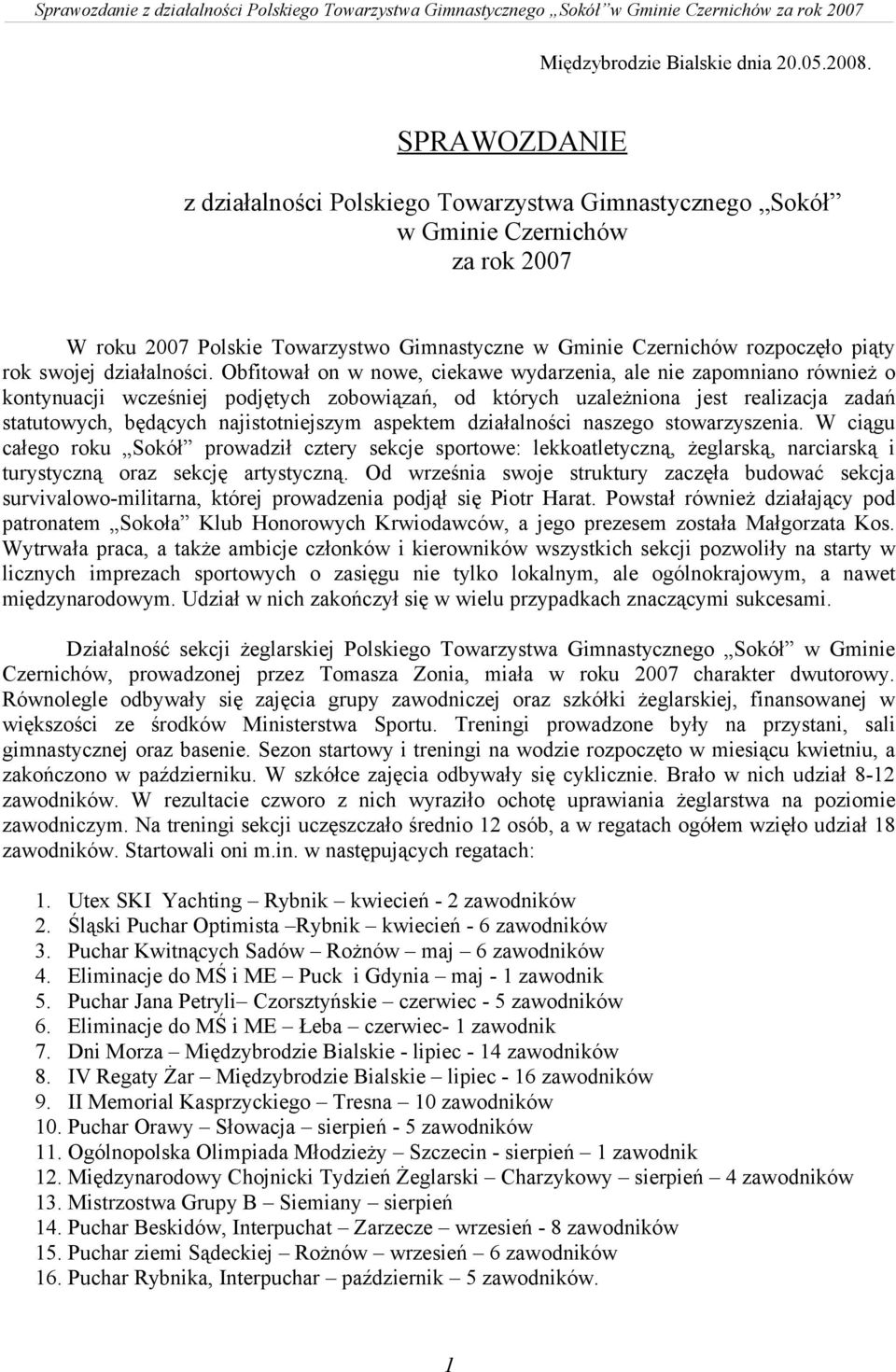 działalności.