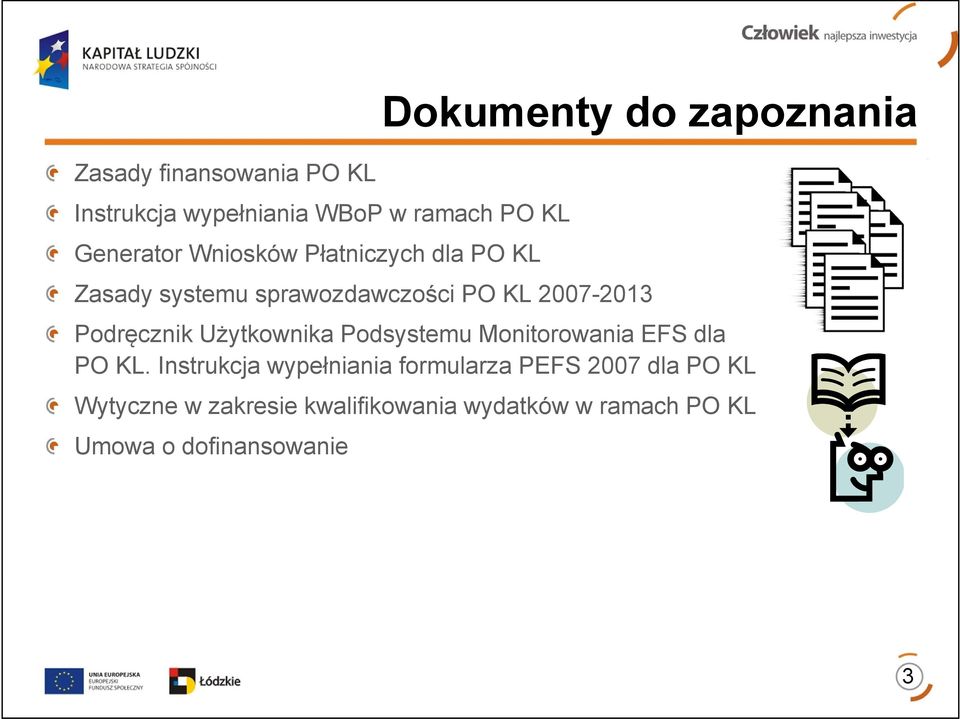 Podręcznik Użytkownika Podsystemu Monitorowania EFS dla PO KL.