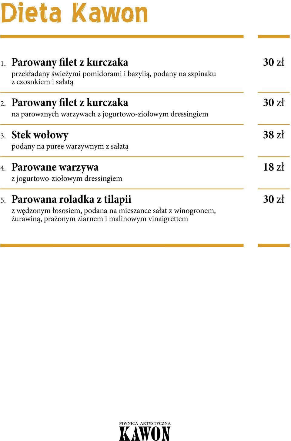 Parowany filet z kurczaka na parowanych warzywach z jogurtowo-ziołowym dressingiem Stek wołowy podany na puree