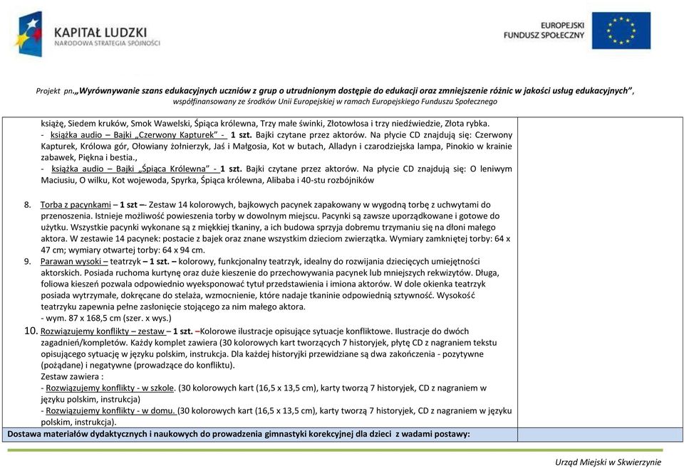 , - książka audio Bajki Śpiąca Królewna - 1 szt. Bajki czytane przez aktorów.