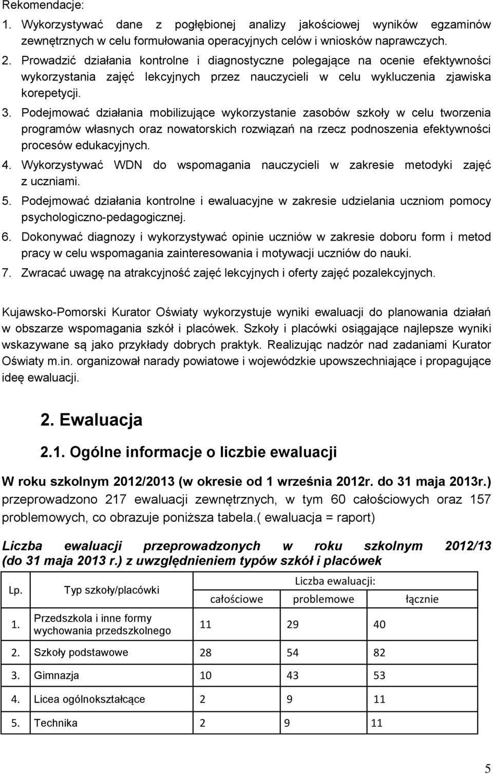 Podejmować działania mobilizujące wykorzystanie zasobów szkoły w celu tworzenia programów własnych oraz nowatorskich rozwiązań na rzecz podnoszenia efektywności procesów edukacyjnych. 4.
