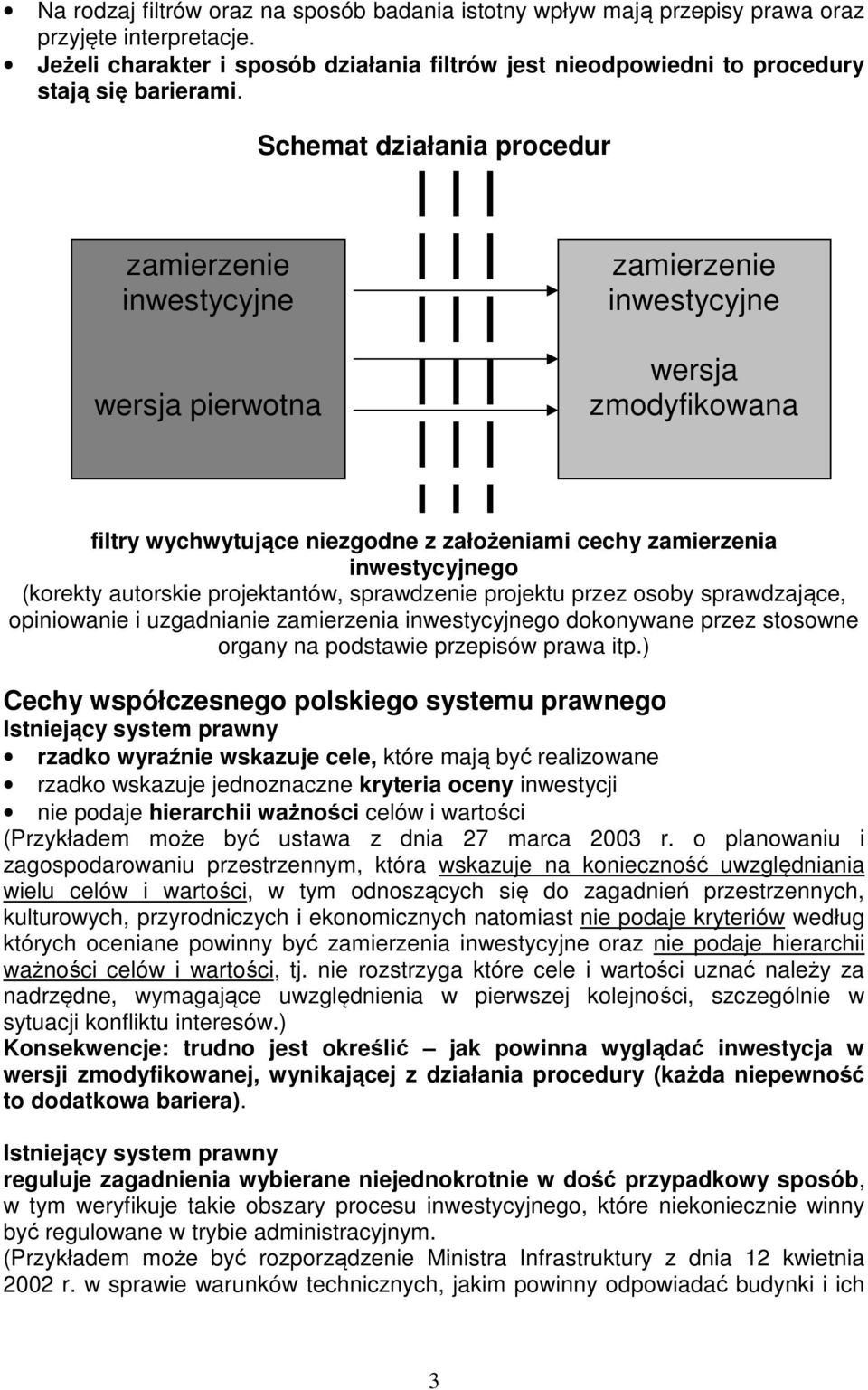 (korekty autorskie projektantów, sprawdzenie projektu przez osoby sprawdzające, opiniowanie i uzgadnianie zamierzenia inwestycyjnego dokonywane przez stosowne organy na podstawie przepisów prawa itp.