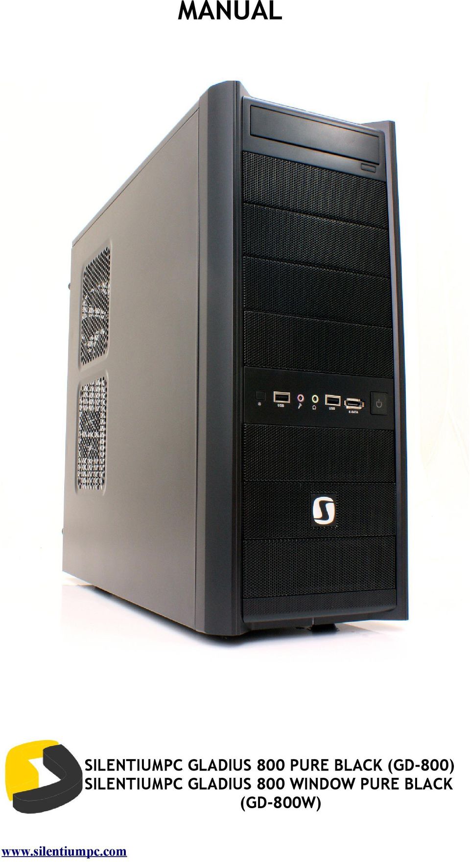 SILENTIUMPC GLADIUS 800 WINDOW