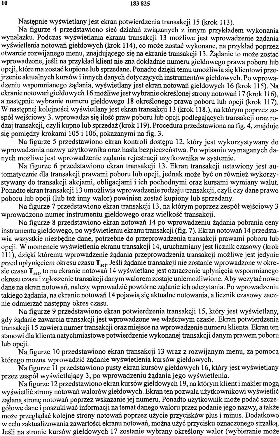 znajdującego się na ekranie transakcji 13.