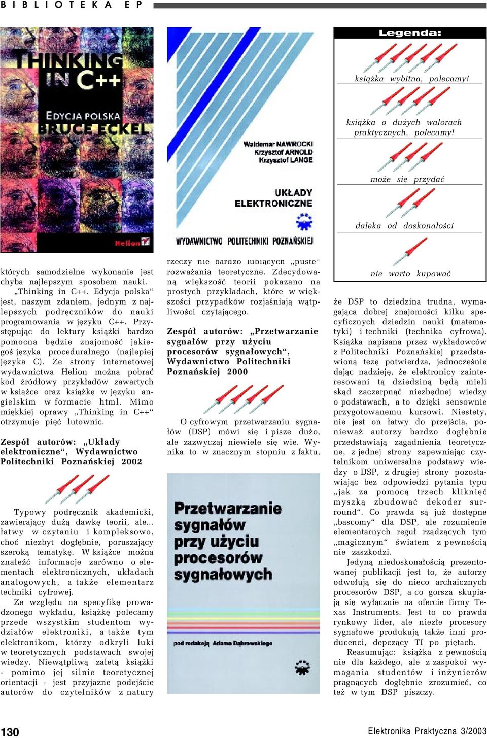 Edycja polskaî jest, naszym zdaniem, jednym z najlepszych podrícznikûw do nauki programowania w jízyku C++.