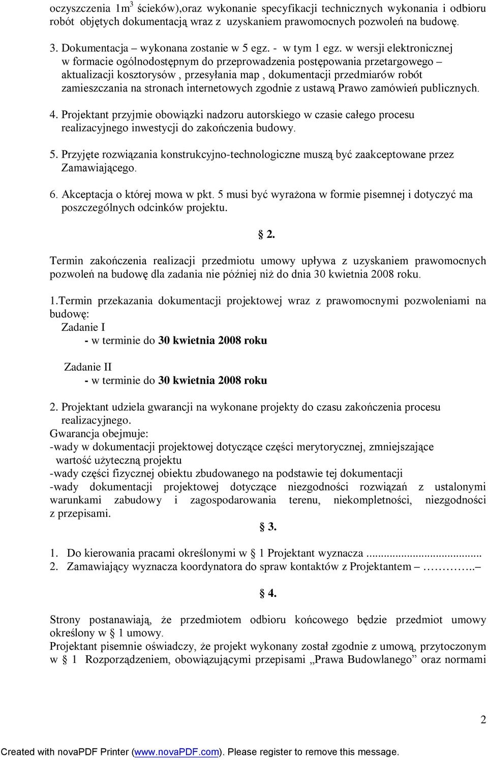 w wersji elektronicznej w formacie ogólnodostępnym do przeprowadzenia postępowania przetargowego aktualizacji kosztorysów, przesyłania map, dokumentacji przedmiarów robót zamieszczania na stronach