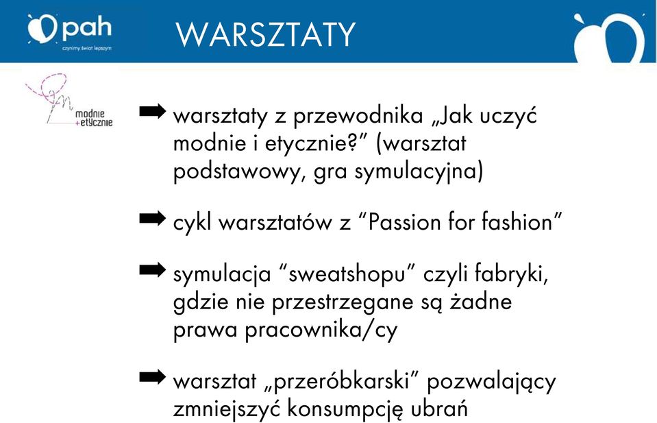 fashion symulacja sweatshopu czyli fabryki, gdzie nie przestrzegane są