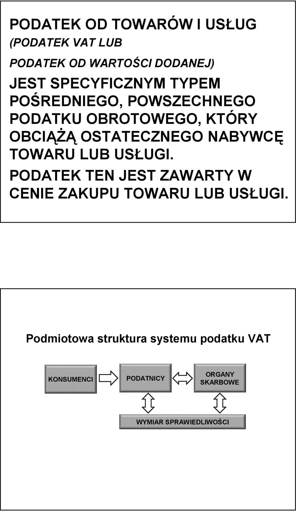 OSTATECZNEGO NABYWCĘ TOWARU LUB USŁUGI.