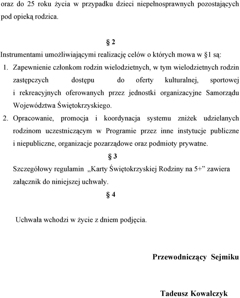 Województwa Świętokrzyskiego. 2.