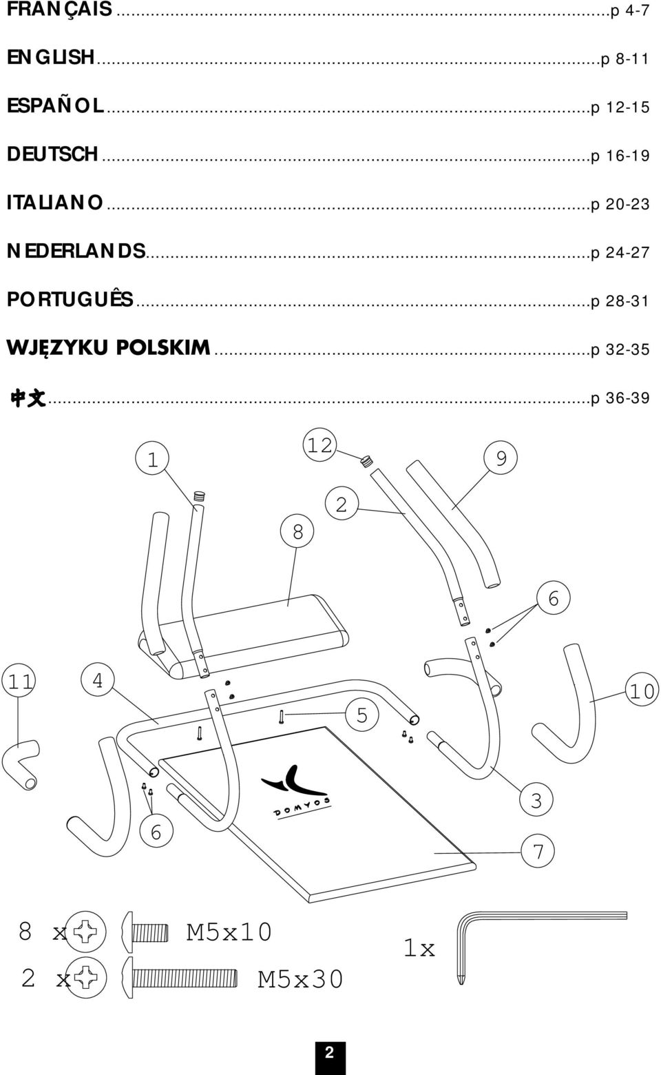 ..p 20-23 NEDERLANDS...p 24-27 PORTUGUÊS.