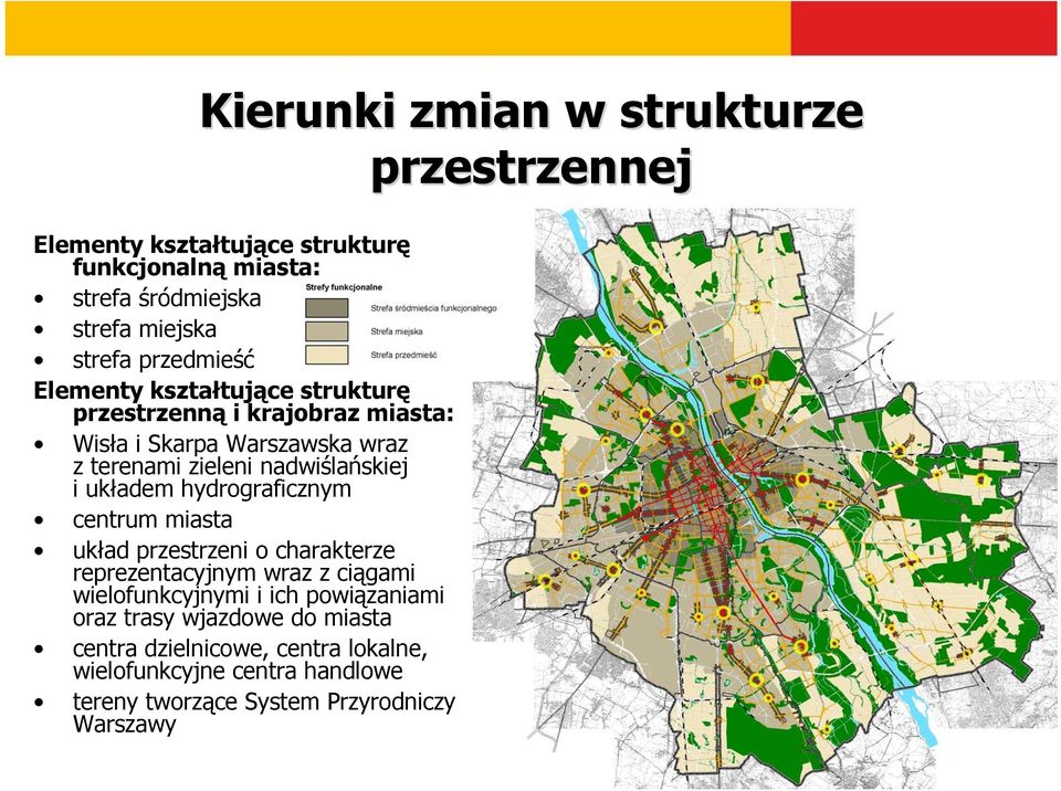 nadwiślańskiej i układem hydrograficznym centrum miasta układ przestrzeni o charakterze reprezentacyjnym wraz z ciągami wielofunkcyjnymi i