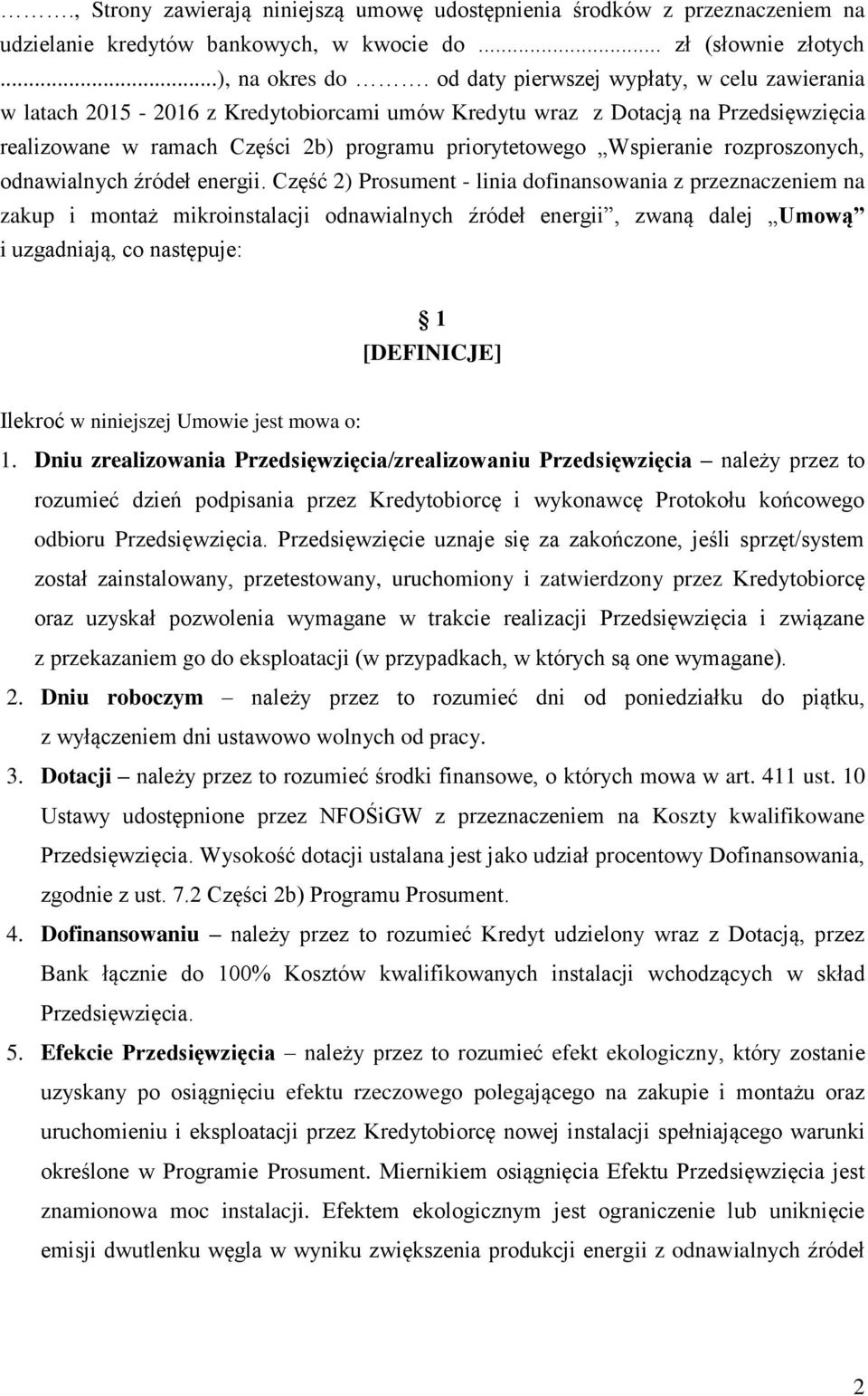 rozproszonych, odnawialnych źródeł energii.