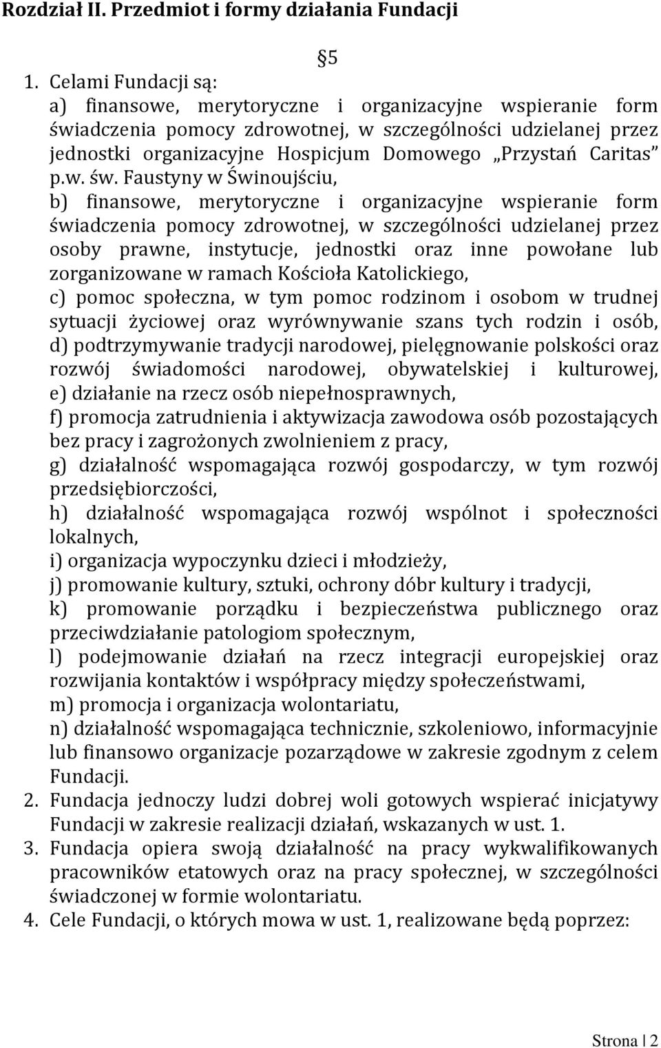 Caritas p.w. św.