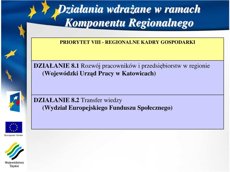 1 Rozwój pracowników i przedsi (Wojewódzki Urz d Pracy w Katowicach)