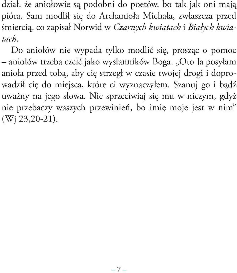 Do aniołów nie wypada tylko modlić się, prosząc o pomoc aniołów trzeba czcić jako wysłanników Boga.